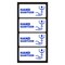 Fuel Stickers Hand Sanitizer Sticker, Commercial Hand Sanitizer Dispenser Label, Hvy-Dty, 2''x1'', 20PK Z-2X1HNSTZ-20PK - alternate 1